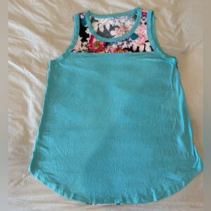 Floral Accent Women's Tank Top